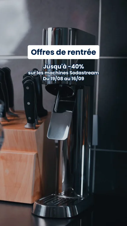 Machines jusqu'à -40%*