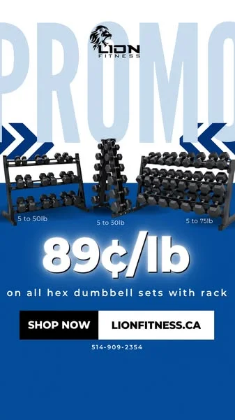 Dumbbell Sets with Rack at Only 89¢/lb 🔥