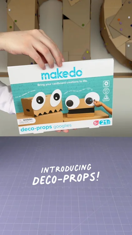 Tools. For Kids. For Cardboard. 📦