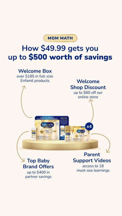 Don’t these savings sound smart? Benefit both your baby and yourself by joining My Family Beginnings by Enfamil A+ in our link in bio! 😃

//

Ces économies ne vous semblent-elles pas judicieuses? Faites de bons choix, tant pour vous que pour votre bébé, en vous abonnant à Mes premiers moments par Enfamil A+. Cliquez sur le lien dans notre bio! 😃