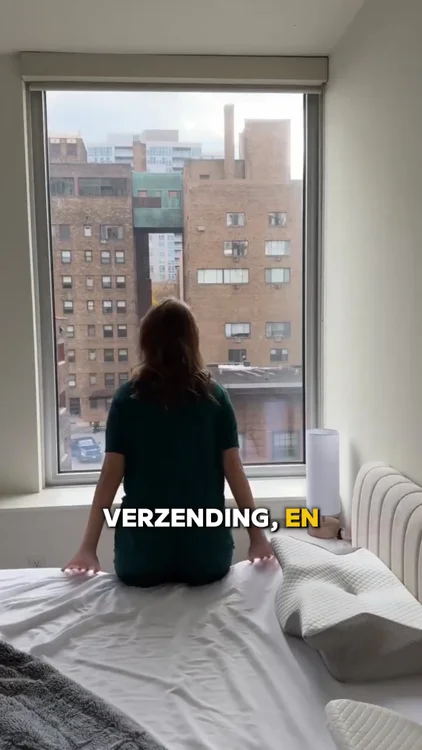 Nooit meer wakker met nekpijn 🛌