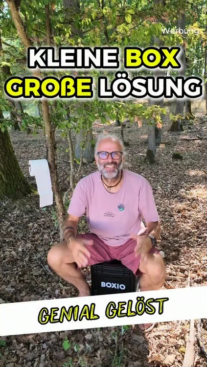 Werbung - Spaten im Wald nervt? 🛑 Die BOXIO TOILET gibt es jetzt neu mit 7L (die kleine fasst 5L) für noch mehr Autarkie & null Geruch! Schreib Trennklo in die Kommentare für den Link! Bitte liken, speichern & Kanal abonnieren! #vanlife #boxio #trenntoilette #campinghacks #wohnmobil