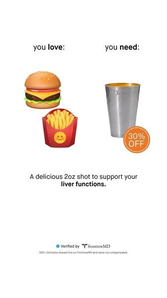 Liver support in a 2oz shot