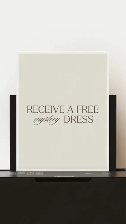 Buy 2, Get a FREE Mystery Dress
