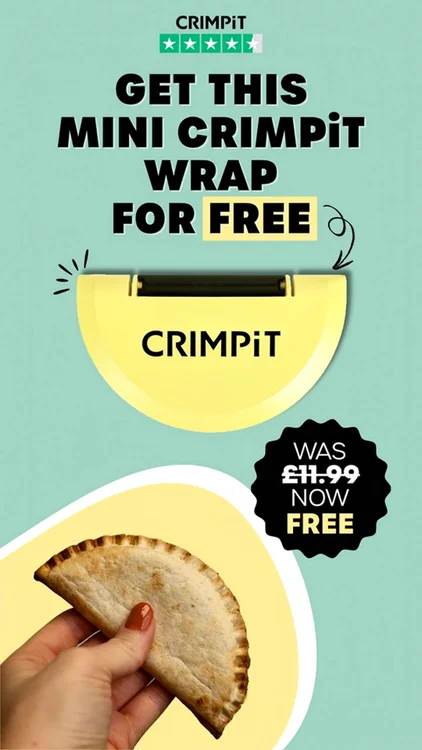 Don’t Pay Full Price – Get It FREE! 🔥
We’re giving away our best-selling CRIMPiT Mini Wrap Sealer

✅ Tasty mini wrap snacks
✅ Perfect for portion control
✅ Dishwasher safe

All FREE – just pay £5.99 shipping.
But hurry – limited stock!
➡️ Tap to grab yours.
