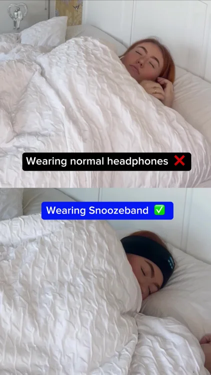 SnoozeBand™ Sleep Headphones
