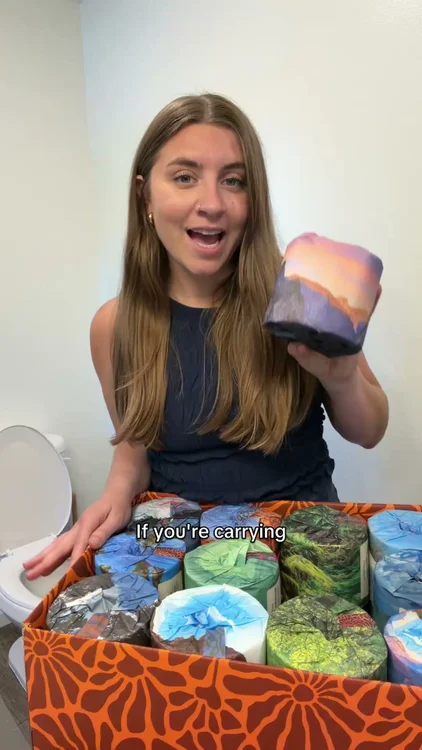 Limited edition toilet paper.