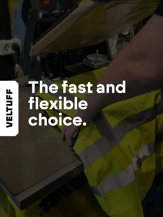 Want to stand out this summer? ☀️

Add logos or names with our quick and durable heatseal personalisation.

Perfect for our breathable polos and tees.

#VELTUFF #WorkwearSolution #Workwear  #PersonalisedWorkwear #Customised #Heatseal