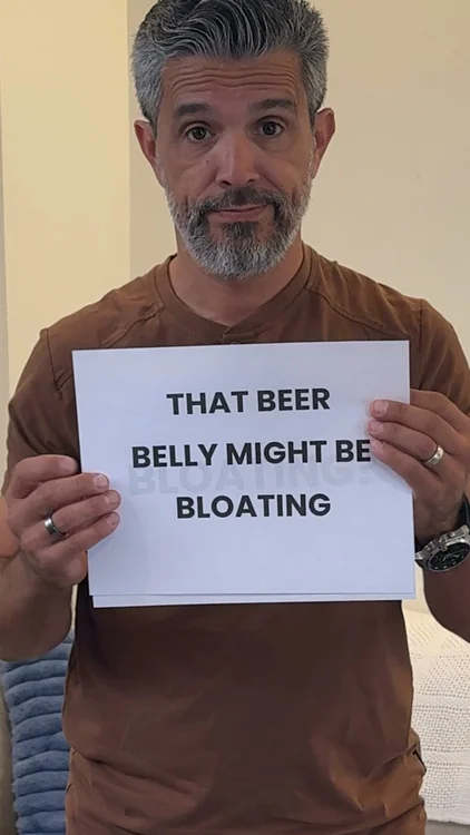 🍺 That Beer Belly Might Actually Be Bloating!