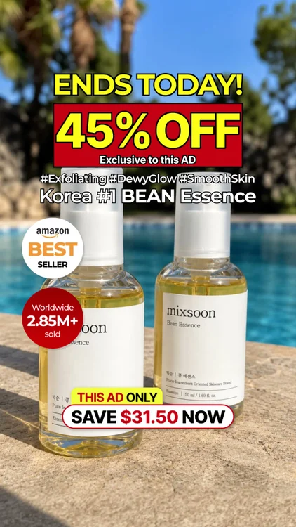 ☀️Private Deal: 45% OFF Bean Essence Duo