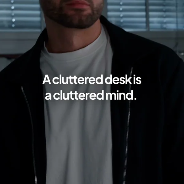Your desk, finally under control. 🖥️
