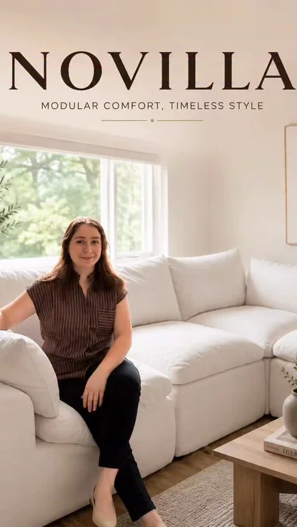 🤍 Cozy, stylish, and endlessly customizable—this is the sofa that truly adapts to your lifestyle!
I’ve been loving how easily I can switch between different layouts, whether it’s for relaxing, movie nights, or spending time with my family. The soft chenille fabric and supportive cushions make every moment feel incredibly comfortable. 
A big congratulations to @novilla_home on their 15th Anniversary! 🎉
 
✨ Flash Sale deals are live every day until August 3 on selected items! 
🎁 Use my exclusive code Eda12 to get an EXTRA 12% OFF on other products!
 
🔗 Shop now through the link in my bio!
#NovillaLifestyle #Everydaycomfort #Happy15thtoUS #Novilladaydriftmodularsofa #modularsofa