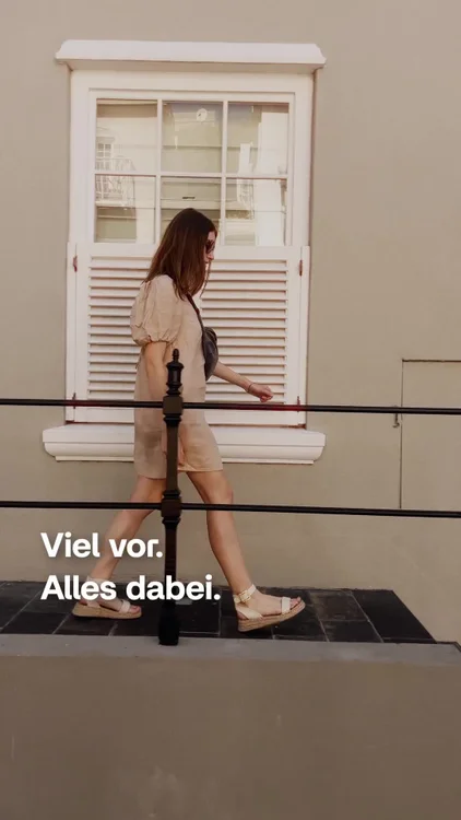 Kein Rucksack. Kein Schwitzen. Nur alles, was du brauchst – direkt bei dir.
