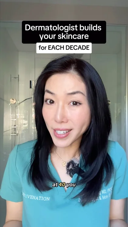 Your skin changes every decade, so your skincare needs to evolve too！

This is the skincare pyramid framework I recommend to my patients in clinic. 

✅ In your 20s:
Sunscreen – SHEER SPF 30 Mineral 
Moisturizer – LEXXEL
Vitamin C Serum – C E PEPTIDES 

✅ In your 30s:
Retinol – start low at 0.3% or 0.5% and work yourself up to 1.0% every night

✅ In your 40s:
Peptides – Ultimage 

✅ In your 50s: 
Barrier repair moisturizer plus growth factors – GrenzCine Face & Serum

@vivierskin is here to support you through every decade of life with their quality Canadian-made skincare products!

#vivierpartner #ad #dermatologist