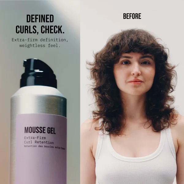Mousse Gel Extra-firm Curl Retention