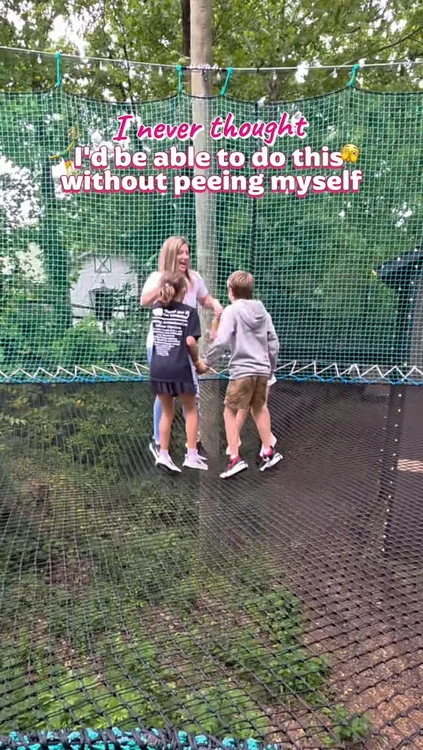 Peeing while jumping or sneezing is REAL! @perifit.co has been such a life saver! You literally play vodeo games with your pelvic floor! Yes you heard me right!

Video. Games. With. Your. Pelvic. Floor. 👏

There's tons of games to choose from, but Flappy Birthday is my favorite of them all! Don't let your pelvic floor take over your joy with your kids anymore! 💞