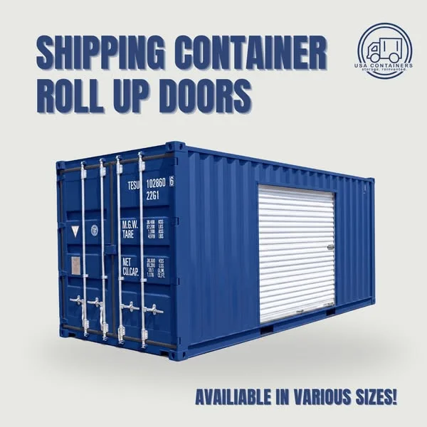 Shipping Container Roll Up Door - Various Sizes