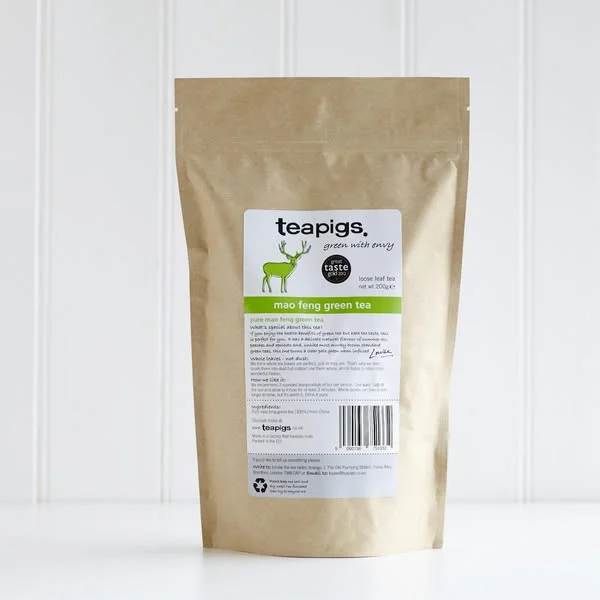 mao feng green tea - 200g loose