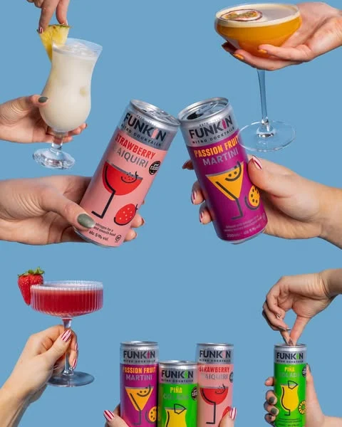 From the can or over ice, how are you sipping your FUNKIN?
Whether you’re a "straight from the chilled can" purist or a "fancy glass with a garnish" pro, let us know your vibe in the comments! 👇
Happy World Cocktail Day!