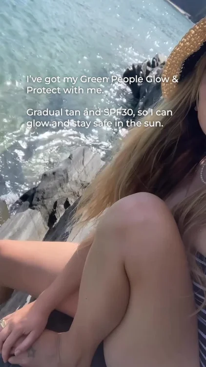 Protect & Tan. At The Same Time