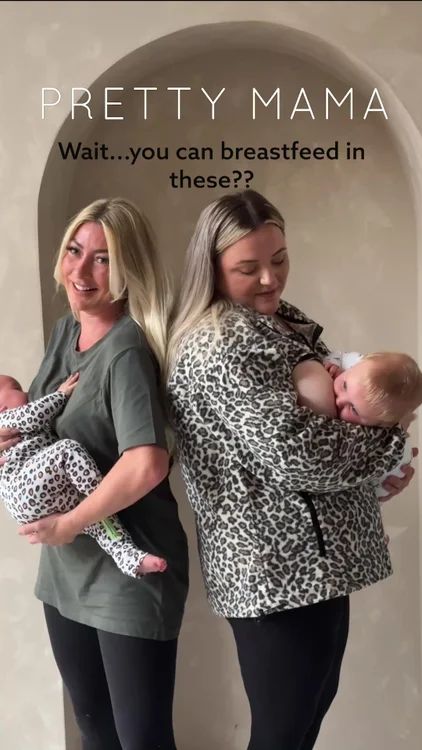 Feeding-Friendly Clothing With Zips