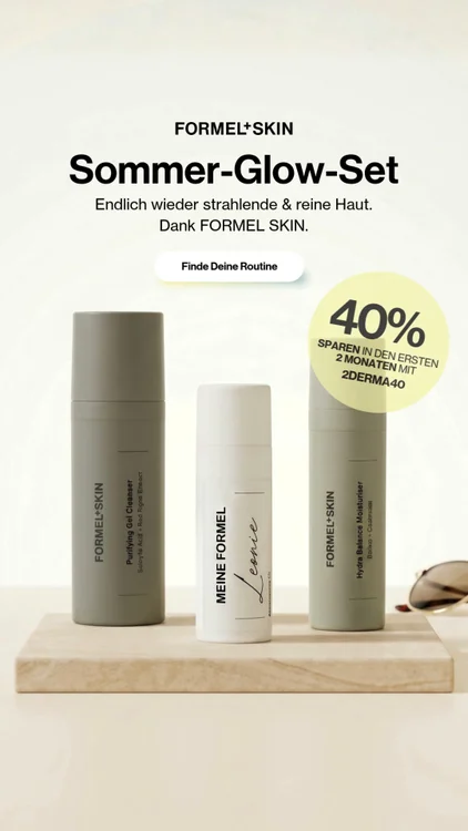 -40% sparen in den ersten 2 Monaten, Code: 2DERMA40