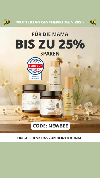 Muttertag Special: Spare bis zu 25% mit dem Code NEWBEE