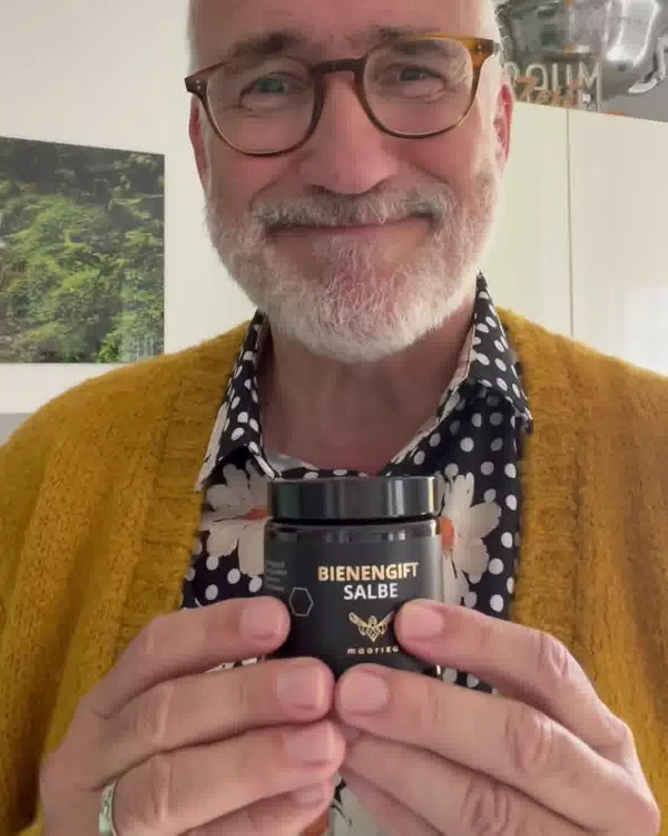 🐝 Bienengiftsalbe mit Manuka-Öl