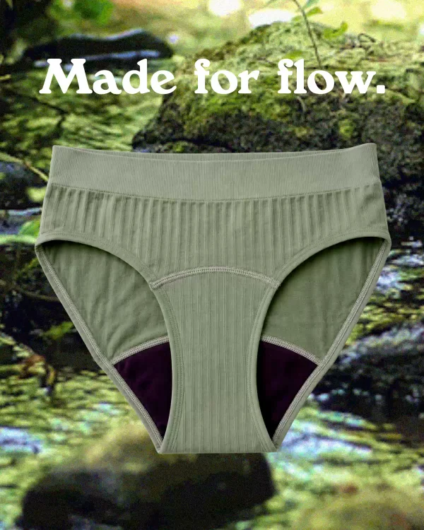 Super Safe. Super Absorbent. Super Comfy. Super Affordable. Period. The best period underwear for every body and everybody.
