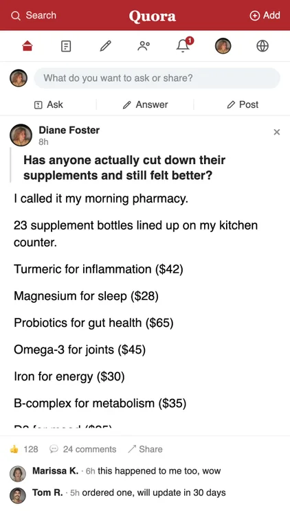 Your Supplement Cabinet Is Full. Your Cells Are Still Toxic. Here Is Why.