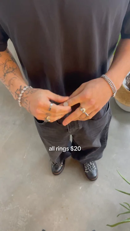 Rings starting from $20