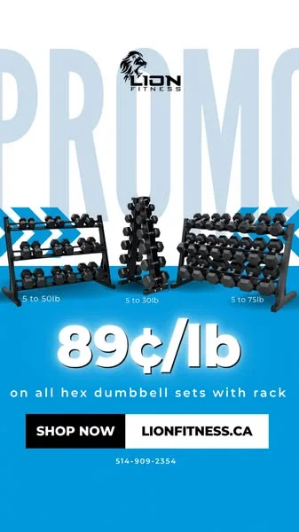 Dumbbell Sets with Rack at Only 89¢/lb 🔥