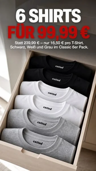Von Frauen zum besten T-Shirt 2026 gewählt