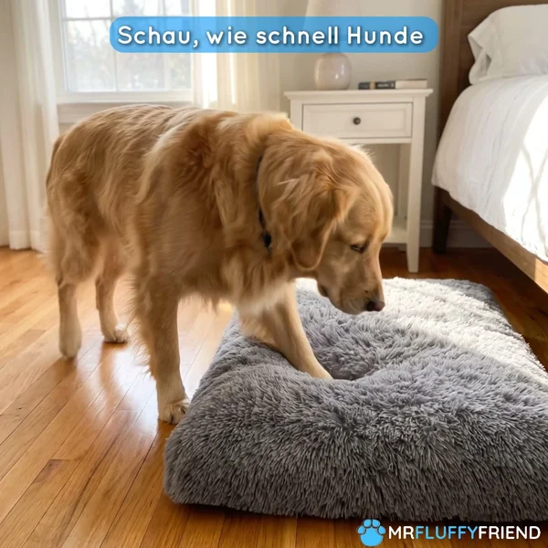 Das Bett, das alte Hunde nicht meiden