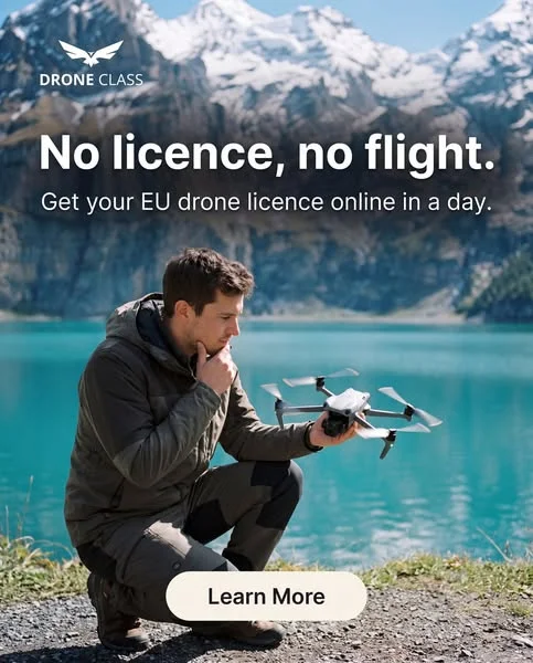Fly your drone in Europe, legally