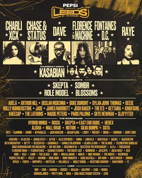 Leeds, see you in August