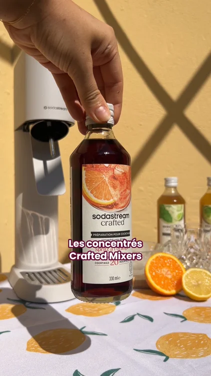 Tout le plaisir de l'apéro, sans compromis 🍹✨
Découvrez les nouveaux Crafted Mixers Sodastream et créez vos mocktails préférés à la maison.

#Sodastream #DrinkBetter