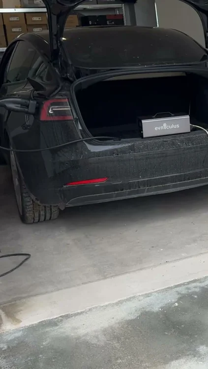 Turn Your Tesla into a 5 kW Generator