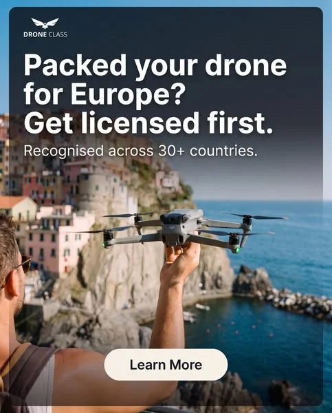Fly your drone in Europe, legally