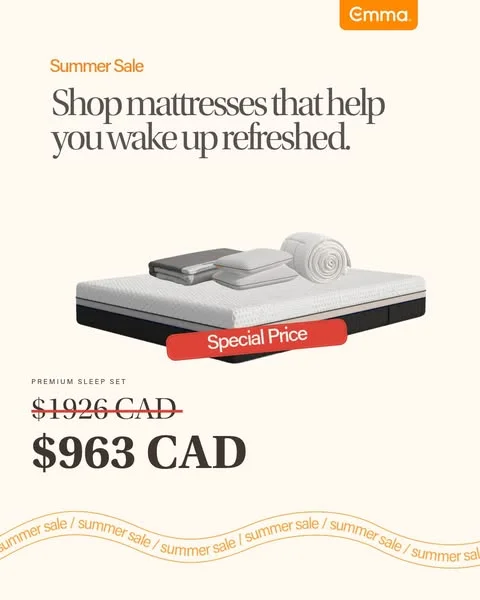 ☀️ Summer Sale: Sleep cooler this summer — Up to 50% off ☀️