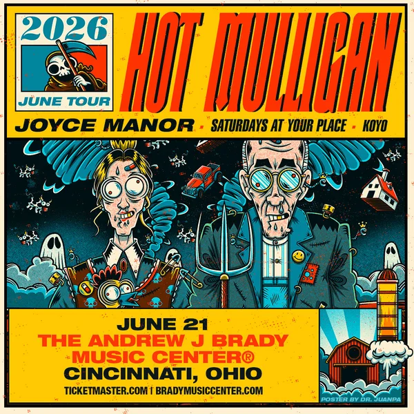Hot Mulligan with Joyce Manor, saturdays at your place and Koyo