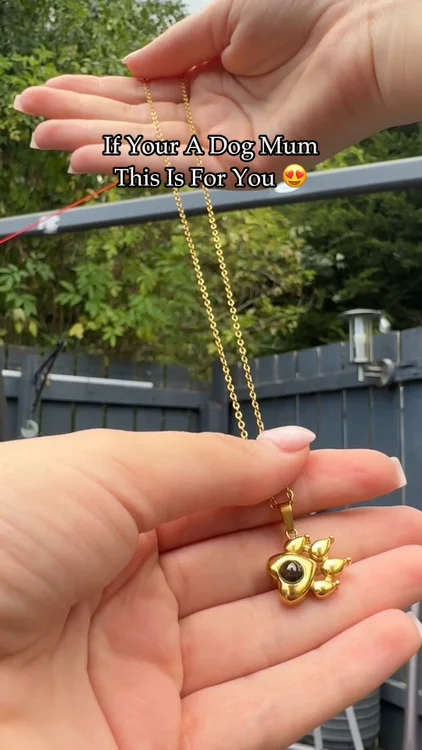 Your dog, hidden in a necklace