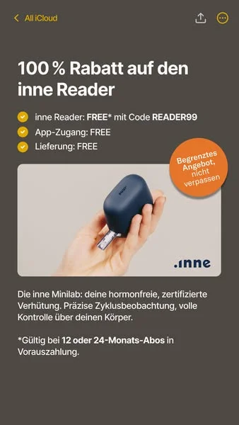 Free Reader mit Code: READER99 – nur für kurze Zeit