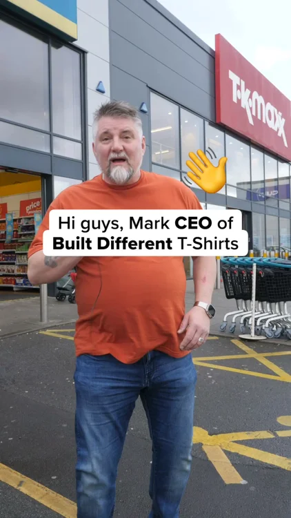 💪 40% Off your new wardrobe. Build it. Built Different.