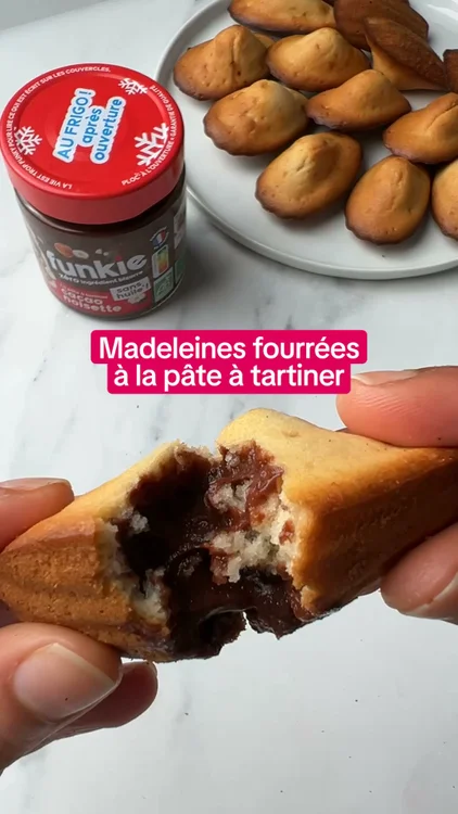 Madeleines fourrées maison, 100% Funkie