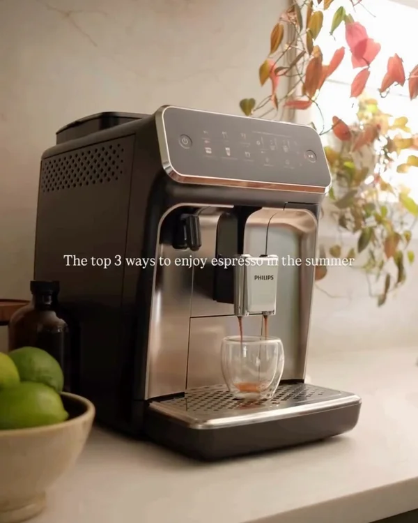 Summer is officially here ☀️

Check out @__karaweber's elevated espresso recipes and shop the #LatteGo 3300 at the link in bio. #firstdayofsummer #icedcoffee #espresso