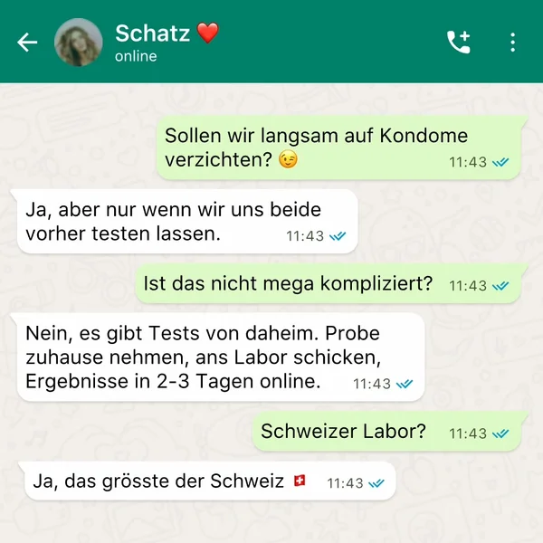 STD/STI-Test ab CHF 119.-