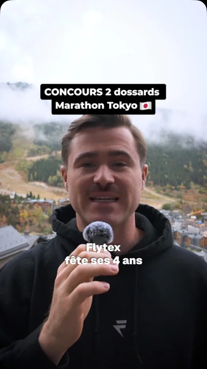🇯🇵 CONCOURS MARATHON DE TOKYO 2027 ! 🗼

À GAGNER :
🏃‍♀️ 2 dossard pour le Marathon de Tokyo Mars 2027
✈️ Vol aller-retour pris en charge pour 2 personnes
🏨 5 nuits d’hôtel incluses pour 2 personnes

COMMENT PARTICIPER ?
1️⃣ Like et commente « TOKYO » sous ce post
2️⃣ Tague la personne qui va t’accompagner
3️⃣ Partage ce poste en story
4️⃣ On t’enverra un message privé pour finaliser ton inscription

Tirage au sort officiel : 28 octobre
Aucun achat nécessaire, concours 100 % gratuit

Aucun partenariat avec l’organisation officielle du marathon : nous avons acheté les dossards nous-mêmes et nous vous les offrons.

⚠️ Important :
Ne participez pas si vous n’êtes pas en capacité de courir un marathon. Cela pourrait priver une personne motivée de vivre un rêve. 

💭 Pourquoi on fait ça ?
Pour offrir une expérience unique à notre communauté et faire découvrir Flytex à un public plus large de coureurs passionnés.

C’est un concours international non exclusif à la France.

#concours #tokyo #marathon #running #flytex irp tokyomarathon