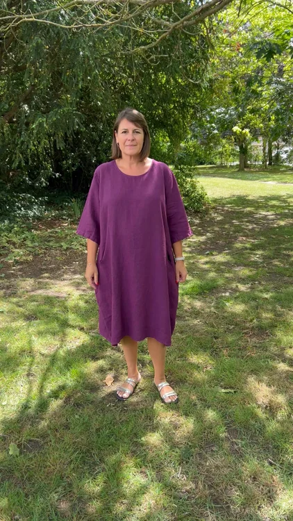 🌿 NEW COLOUR ALERT - PLUM 💜

Our much-loved linen dress is now available in this gorgeous new Plum shade!

Effortless, comfortable, and easy to wear, this relaxed-fit dress features:
✨ Breathable linen fabric
✨ Handy side pockets
✨ Flattering loose silhouette
✨ Perfect for everyday wear or dressing up with accessories

The rich plum tone is perfect for the season and pairs beautifully with neutrals, metallics, and your favourite sandals.

💜 Available now in Plum
Shop at pureplusclothing.co.uk

#LinenDress #PlumStyle #NewColour #EffortlessStyle #ComfortAndStyle #LinenLove #EverydayFashion