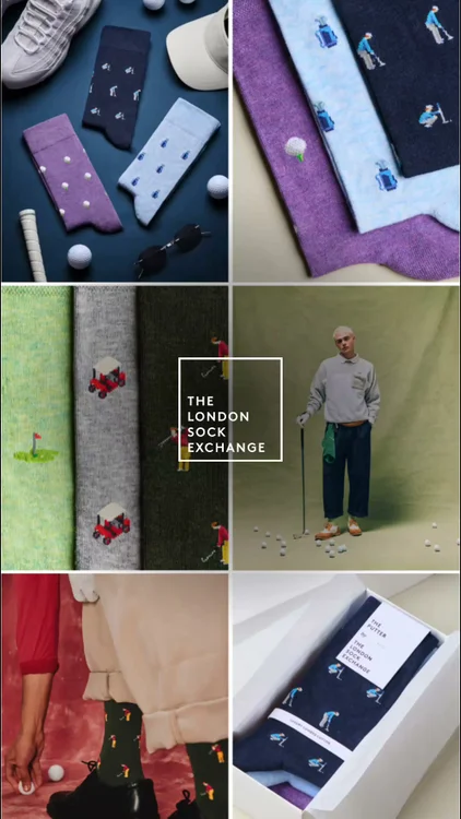 Our golf socks are back, and they're a putt above the rest.